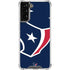NFL Houston Texans Large Logo Galaxy S22 Plus Clear Case