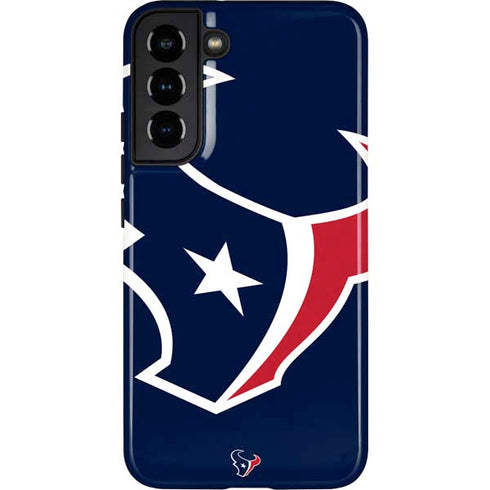 NFL Houston Texans Large Logo Galaxy S22 Plus Pro Case