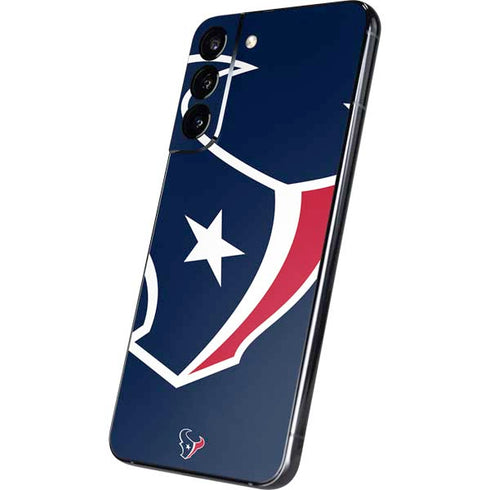 NFL Houston Texans Large Logo Galaxy S22 Plus Skin