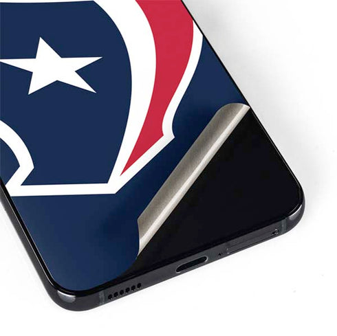 NFL Houston Texans Large Logo Galaxy S22 Plus Skin