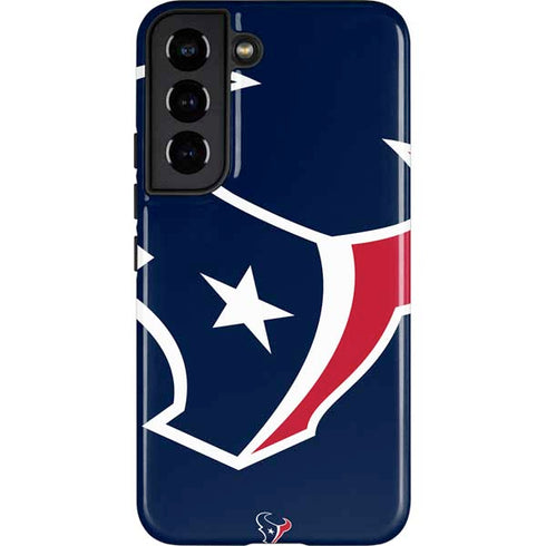 NFL Houston Texans Large Logo Galaxy S22 Pro Case