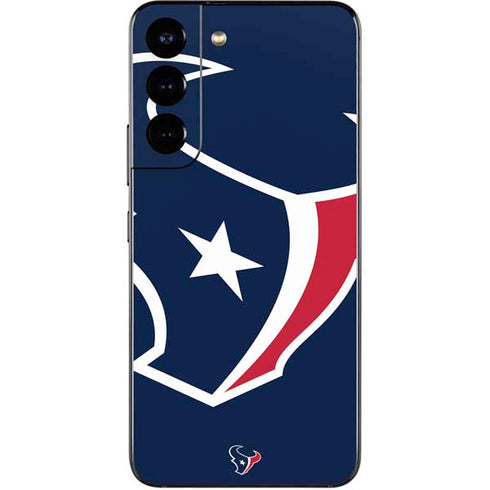 NFL Houston Texans Large Logo Galaxy S22 Skin