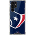 NFL Houston Texans Large Logo Galaxy S22 Ultra Clear Case