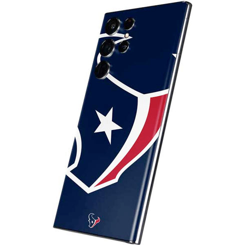 NFL Houston Texans Large Logo Galaxy S22 Ultra Skin