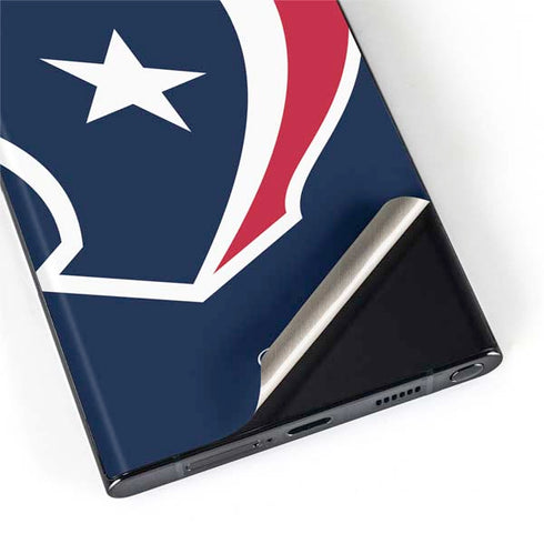NFL Houston Texans Large Logo Galaxy S22 Ultra Skin