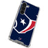 NFL Houston Texans Large Logo Galaxy S23 Clear Case