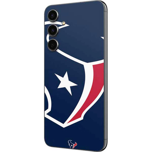 NFL Houston Texans Large Logo Galaxy S23 FE Skin