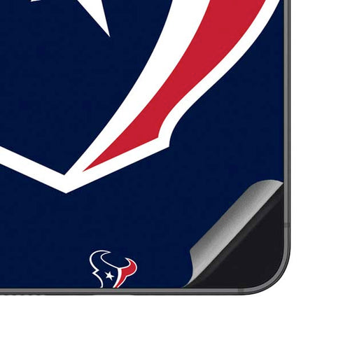 NFL Houston Texans Large Logo Galaxy S23 FE Skin