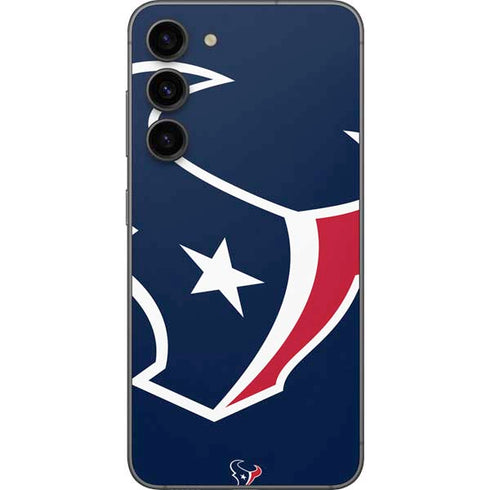 NFL Houston Texans Large Logo Galaxy S23 Plus Skin