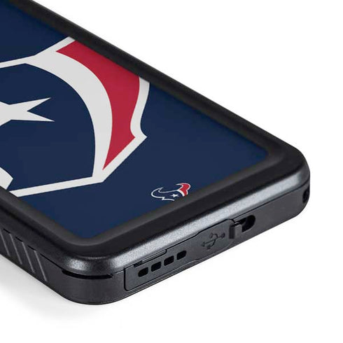 NFL Houston Texans Large Logo Galaxy S23 Plus Waterproof Case