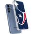 NFL Houston Texans Large Logo Galaxy S24 Clear Case
