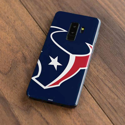 NFL Houston Texans Large Logo Galaxy S9 Plus Skin