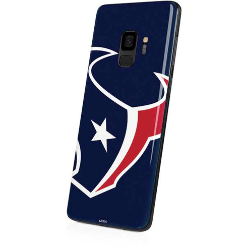 NFL Houston Texans Large Logo Galaxy S9 Skin