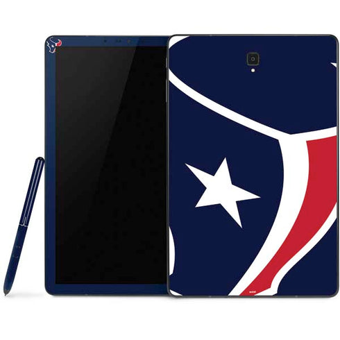 NFL Houston Texans Large Logo Samsung Galaxy Tab Skin