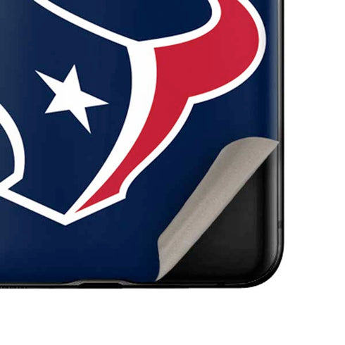 NFL Houston Texans Large Logo Galaxy Z Flip Skin