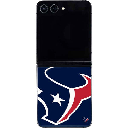NFL Houston Texans Large Logo Galaxy Z Flip5 5G Skin