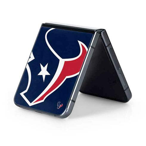 NFL Houston Texans Large Logo Galaxy Z Flip5 5G Skin