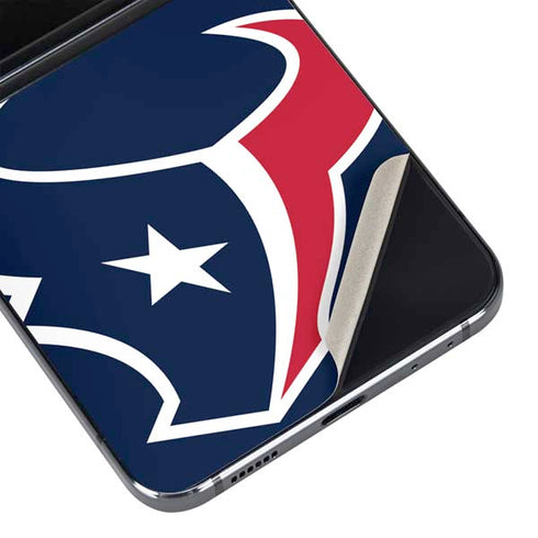 NFL Houston Texans Large Logo Galaxy Z Flip5 5G Skin