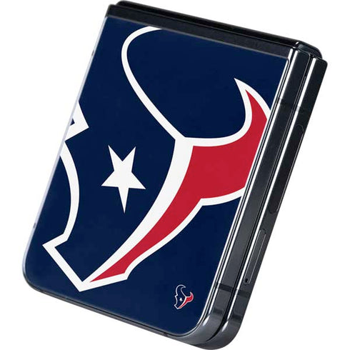NFL Houston Texans Large Logo Galaxy Z Flip5 5G Skin