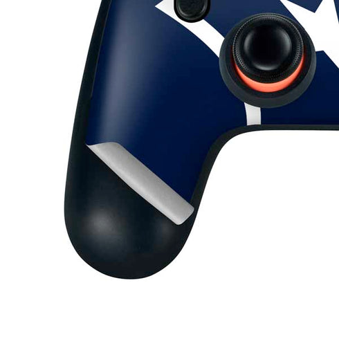 NFL Houston Texans Large Logo Google Stadia Controller Skin