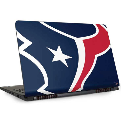 NFL Houston Texans Large Logo Dell Inspiron Skin