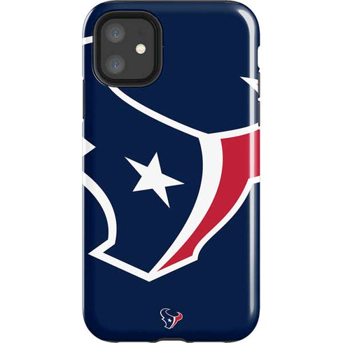 NFL Houston Texans Large Logo iPhone 11 Impact Case