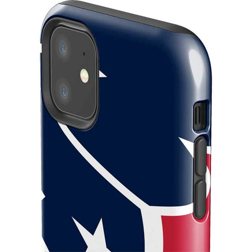 NFL Houston Texans Large Logo iPhone 11 Impact Case