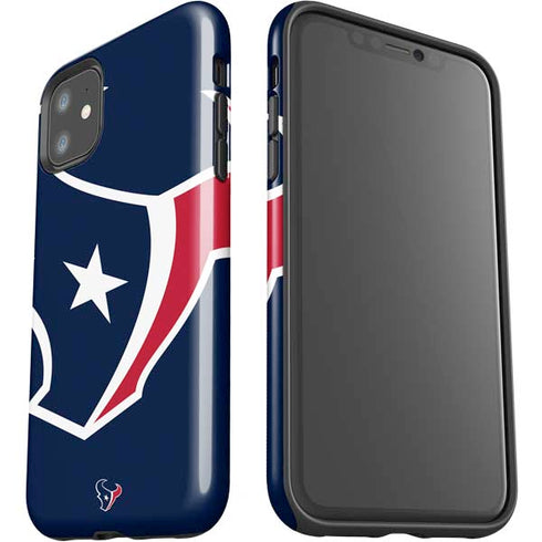 NFL Houston Texans Large Logo iPhone 11 Impact Case