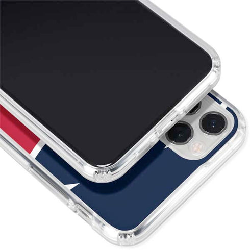 NFL Houston Texans Large Logo iPhone 11 Pro Clear Case