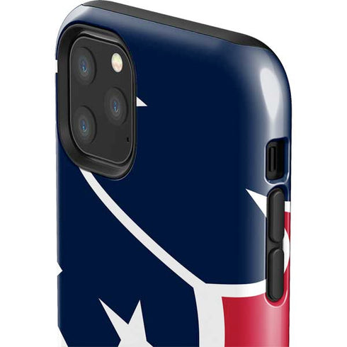 NFL Houston Texans Large Logo iPhone 11 Pro Max Impact Case