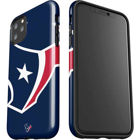 NFL Houston Texans Large Logo iPhone 11 Pro Max Impact Case
