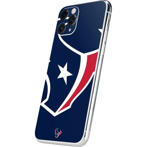 NFL Houston Texans Large Logo iPhone 11 Pro Skin