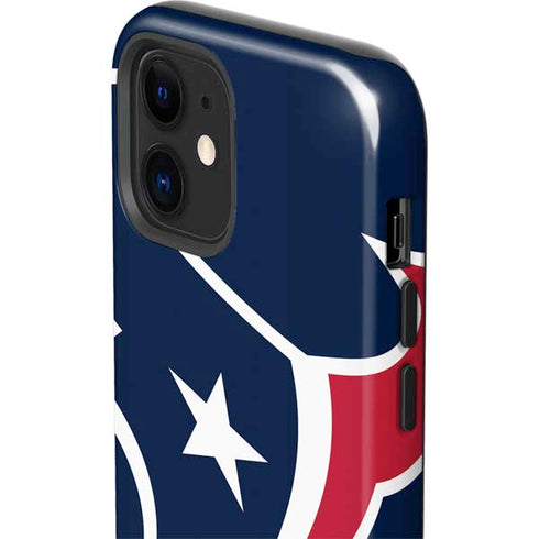 NFL Houston Texans Large Logo iPhone 12 Impact Case
