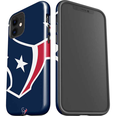 NFL Houston Texans Large Logo iPhone 12 Impact Case