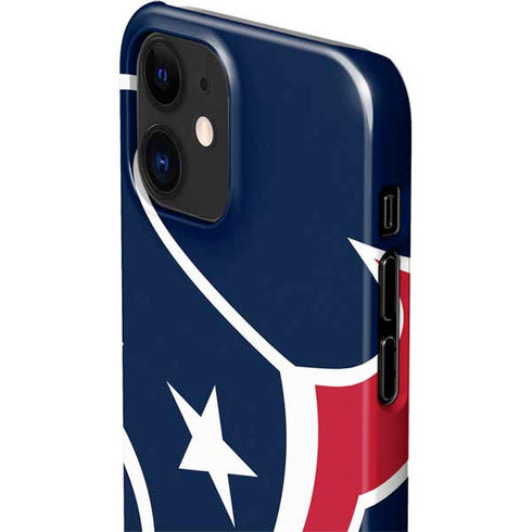 NFL Houston Texans Large Logo iPhone 12 Mini Lite Case