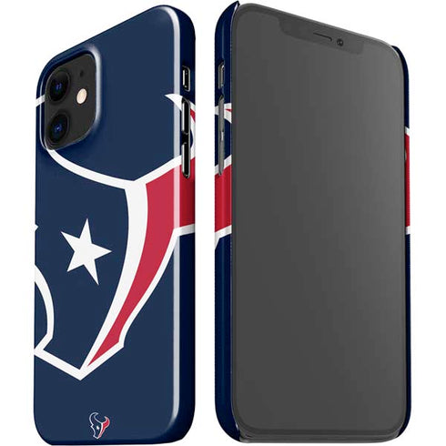 NFL Houston Texans Large Logo iPhone 12 Mini Lite Case