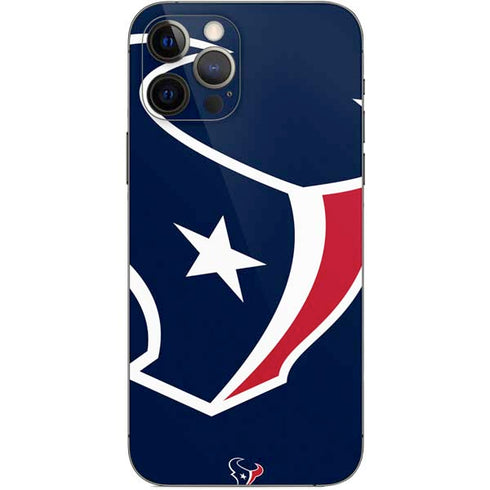 NFL Houston Texans Large Logo iPhone 12 Pro Skin