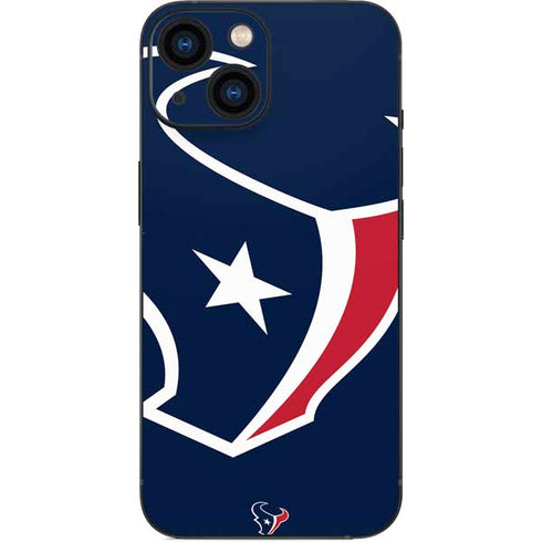 NFL Houston Texans Large Logo iPhone 13 Mini Skin