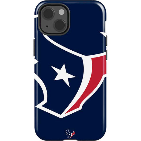 NFL Houston Texans Large Logo iPhone 15 Impact Case