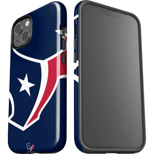 NFL Houston Texans Large Logo iPhone 15 Impact Case
