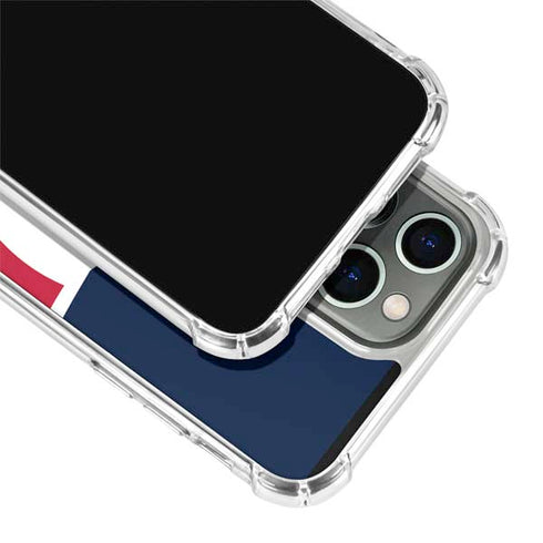 NFL Houston Texans Large Logo iPhone 14 Pro Clear Case