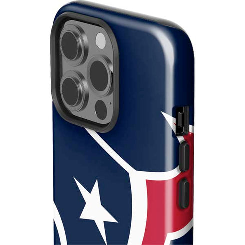 NFL Houston Texans Large Logo iPhone 15 Pro Impact Case