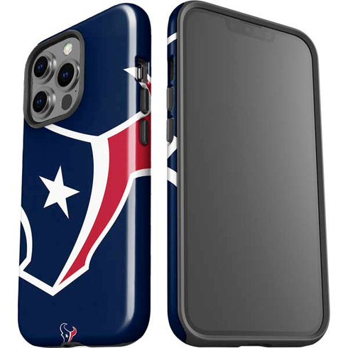 NFL Houston Texans Large Logo iPhone 14 Pro Impact Case