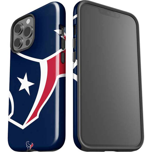 NFL Houston Texans Large Logo iPhone 15 Pro Max Impact Case