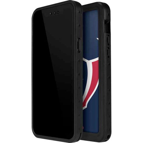 NFL Houston Texans Large Logo iPhone 14 Pro Max Waterproof Case