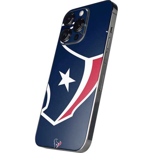 NFL Houston Texans Large Logo iPhone 14 Pro Skin