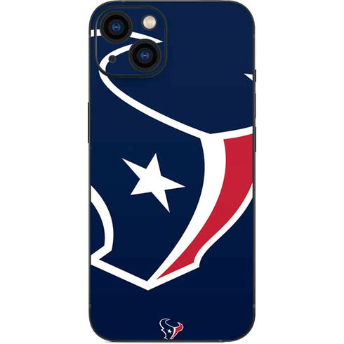 NFL Houston Texans Large Logo iPhone 14 Skin