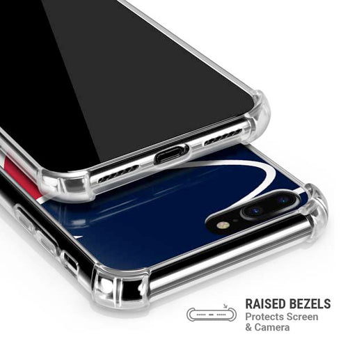 NFL Houston Texans Large Logo iPhone 7/8 Plus Clear Case