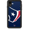 NFL Houston Texans Large Logo iPhone XR Waterproof Case