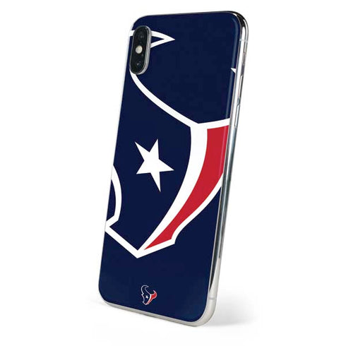 NFL Houston Texans Large Logo iPhone XS Max Skin